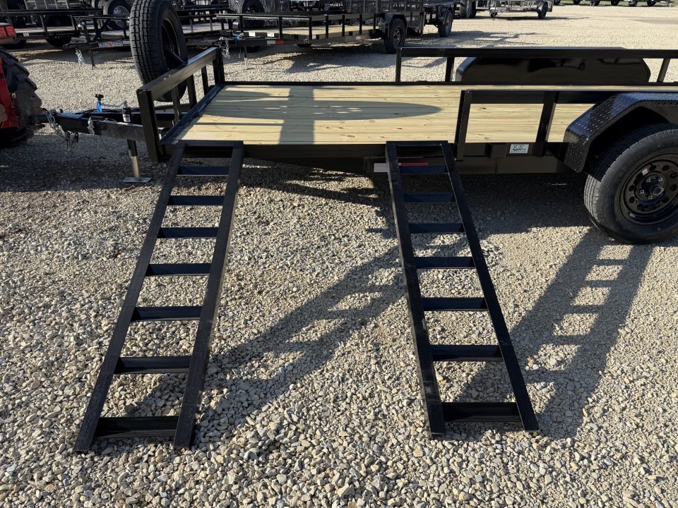 New 2027 Stag Trailers 82"x18' Tandem Axle Dovetail Utility Trailer