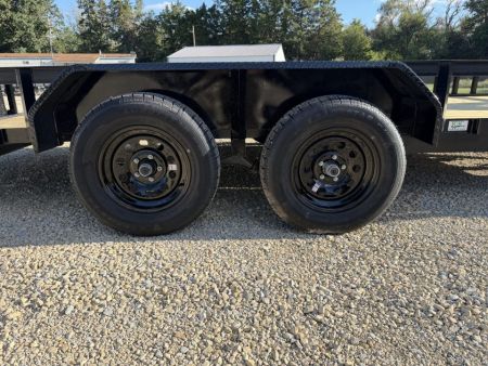 New 2027 Stag Trailers 82"x18' Tandem Axle Dovetail Utility Trailer