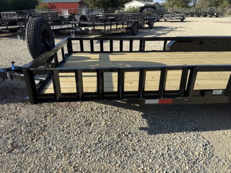 New 2027 Stag Trailers 82"x18' Tandem Axle Dovetail Utility Trailer