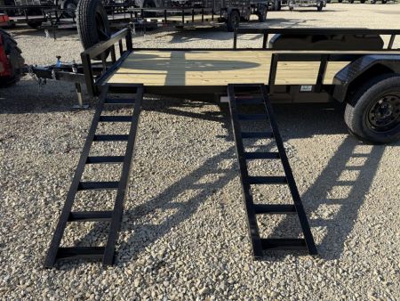 New 2027 Stag Trailers 82"x18' Tandem Axle Dovetail Utility Trailer