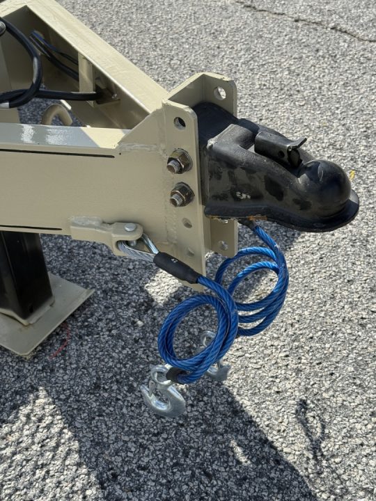 2026 7×20 Equipment Flatbed Trailer photo 3