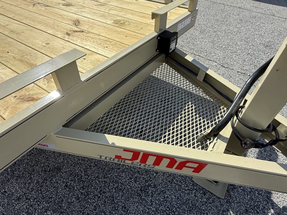 2026 7×20 Equipment Flatbed Trailer photo 5