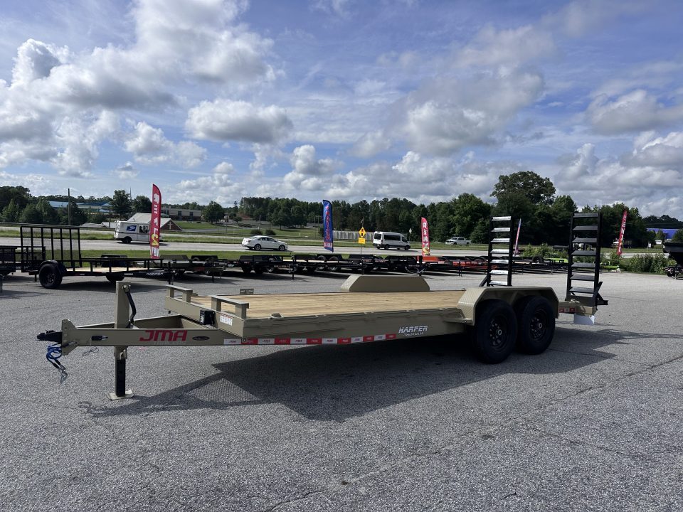 2026 7×20 Equipment Flatbed Trailer photo 4