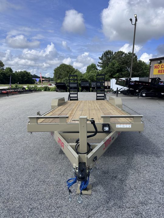 2026 7×20 Equipment Flatbed Trailer photo 7