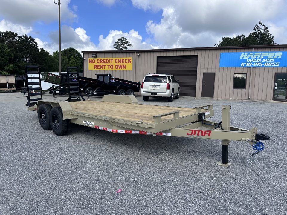 2026 7×20 Equipment Flatbed Trailer