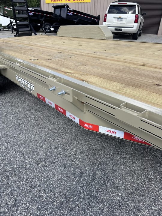 2026 7×20 Equipment Flatbed Trailer photo 8