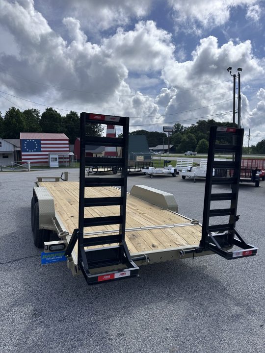 2026 7×20 Equipment Flatbed Trailer photo 9