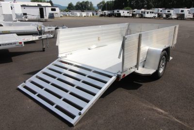 New 2027 Aluma 6310S-TG 63" x10ft Utility Trailer w/ 24" Removable Sides