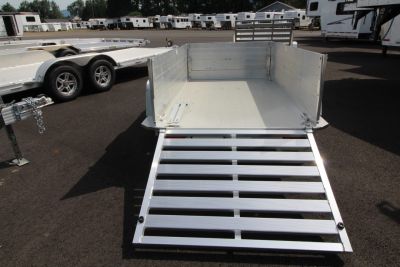 New 2027 Aluma 548S-TG 54" x 8ft Utility Trailer w/ 24" Removable Sides