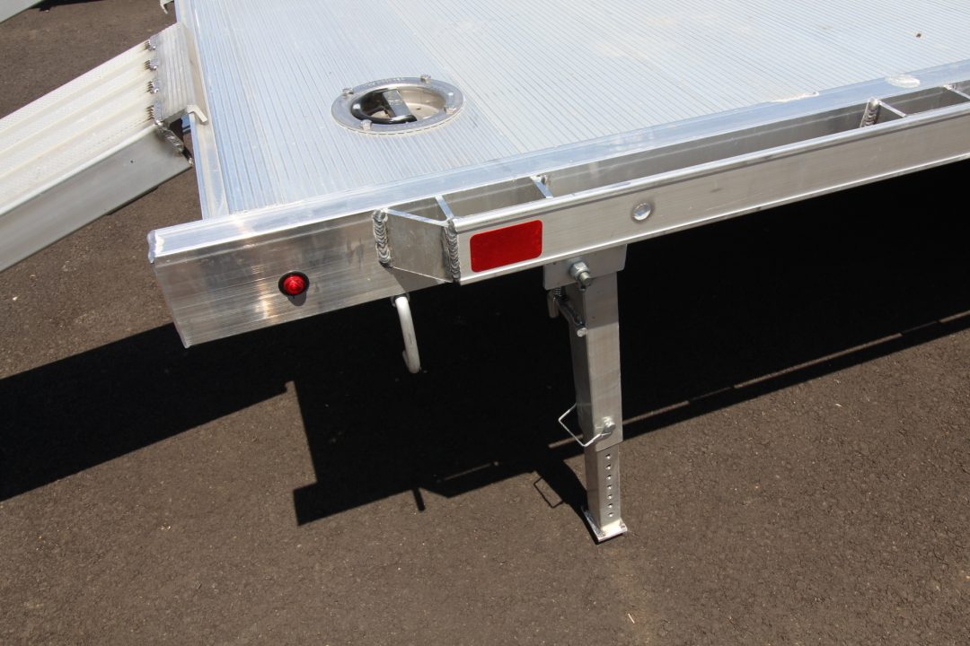New 2027 Aluma 8220 82" x 20ft Heavy Wide Body Tandem Axle Car Hauler - Slide out Ramps - Drive over fenders and more