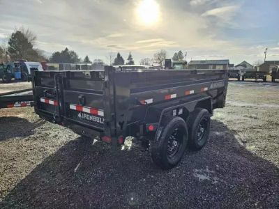 New 2026 Iron Bull 6'x12' 15k Dump Trailer