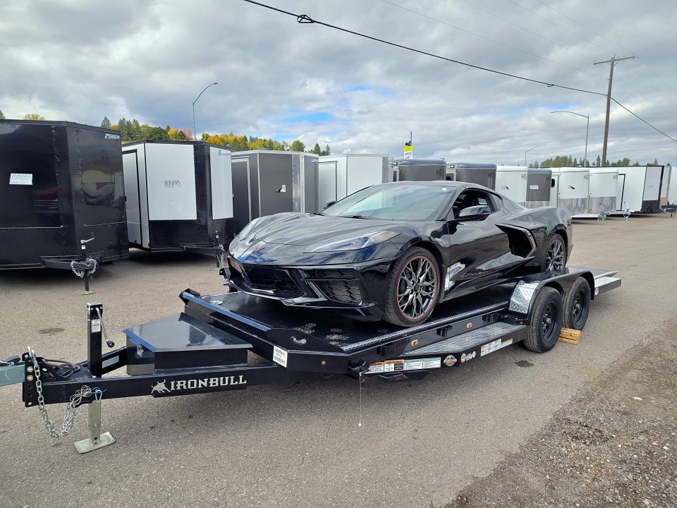 New 2026 Iron Bull 20' Tilt Deck Car Hauler