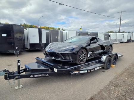 New 2026 Iron Bull 20' Tilt Deck Car Hauler