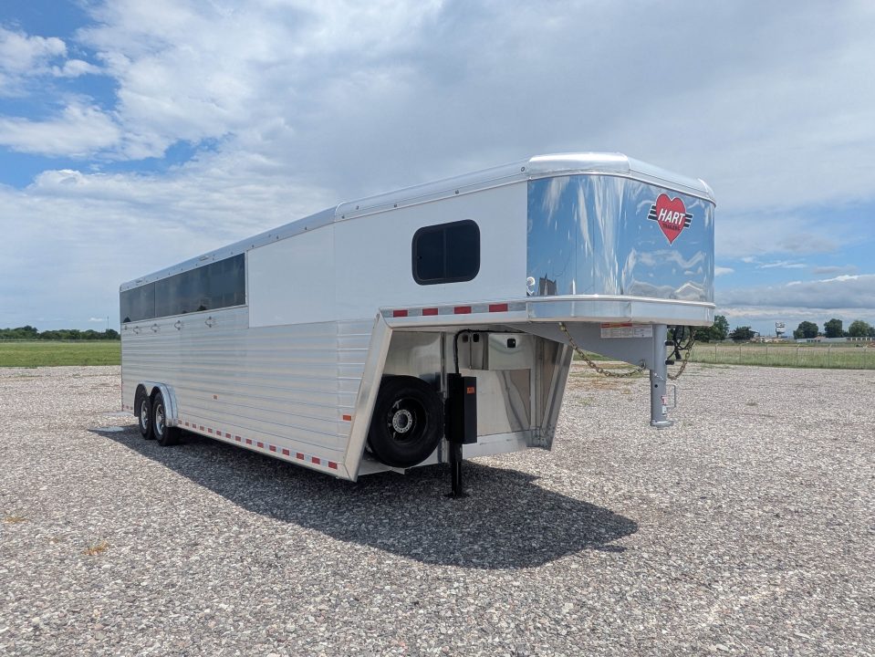 New 2026 Hart Trailer L24G Stock / Stock Combo Trailer