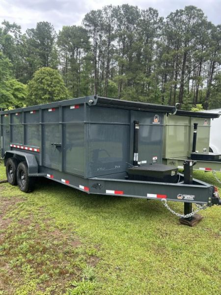 New 2026 Panther Cargo 7x16 Dump Trailer Dump Trailer