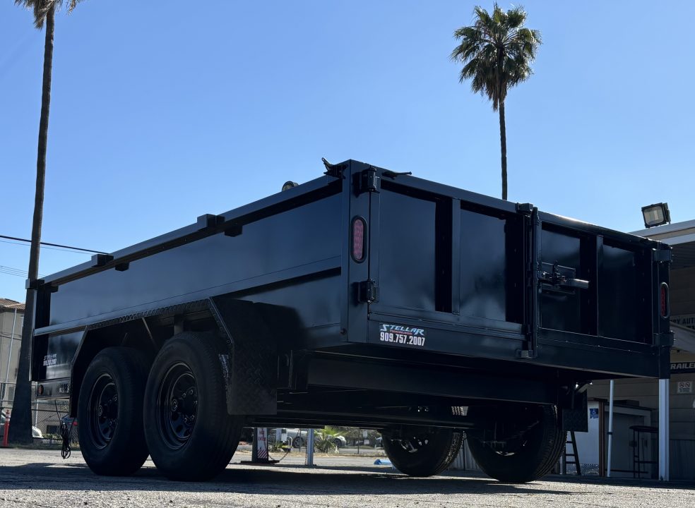 New 2027 Stellar Trailers 5x10x29 Dump Trailer
