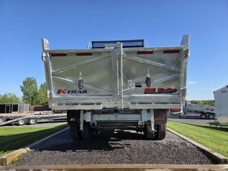 New 2027 K-Trail Goliath 37,500 lb HD Galvanized Gooseneck Dump Trailer