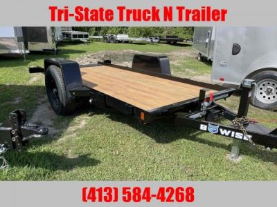 New 2026 BWISE 12' Tilt trailer Equipment Trailer