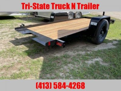 New 2026 BWISE 12' Tilt trailer Equipment Trailer