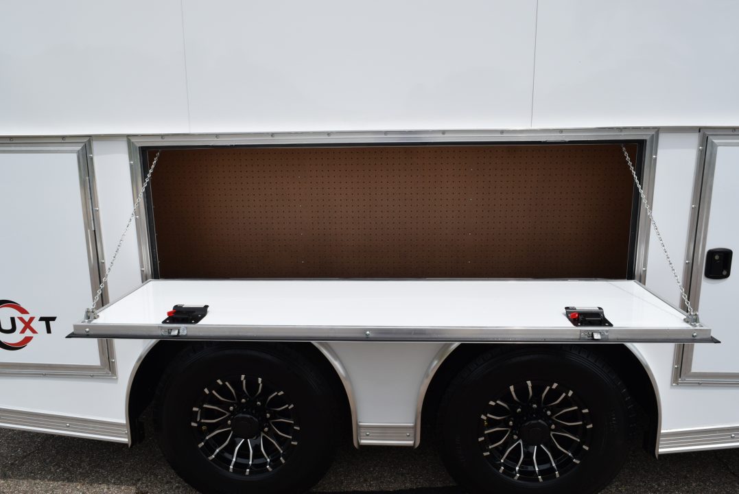 New 2026 United UXT 8.5x16 Pro Contractor w/ Ladder Racks, Tool Crib & 30A Electrical