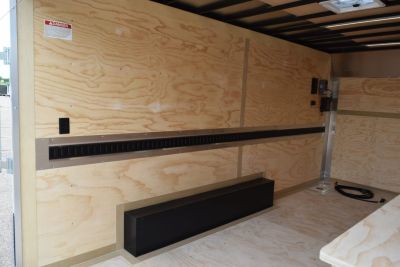 New 2026 United UXT 8.5x16 Pro Contractor w/ Ladder Racks, Tool Crib & 30A Electrical