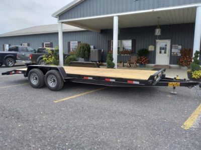 New Quality Trailers 20' General Duty Wood Deck Car Hauler / 9.9K GVWR