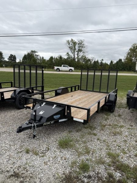 New 2026 Rice Trailers RS8214 Utility Trailer