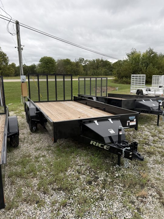 New 2026 Rice Trailers TST8214 Utility Trailer