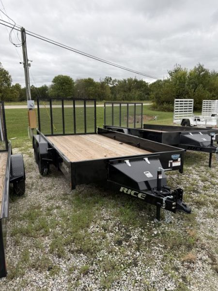 New 2026 Rice Trailers TST8214 Utility Trailer