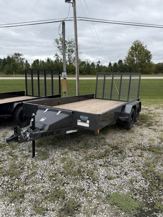 New 2026 Rice Trailers TST8214 Utility Trailer