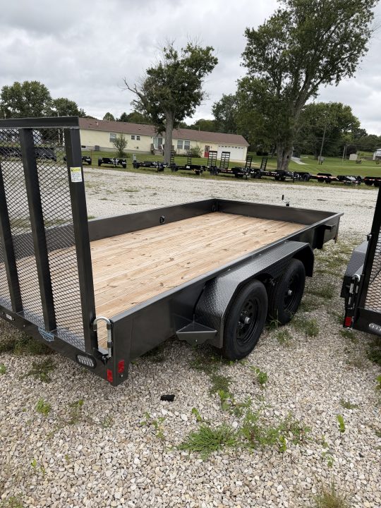 New 2026 Rice Trailers TST8214 Utility Trailer