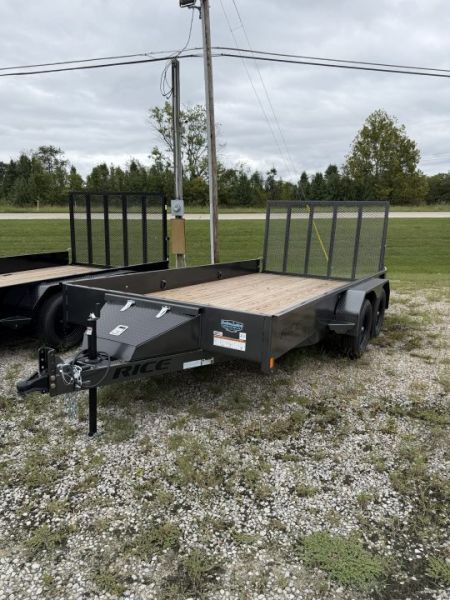 New 2026 Rice Trailers TST8214 Utility Trailer