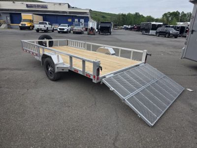 New 2026 Nordtek 82X14 ALUMINUM - SIDE LOAD RAMPS Utility Trailer