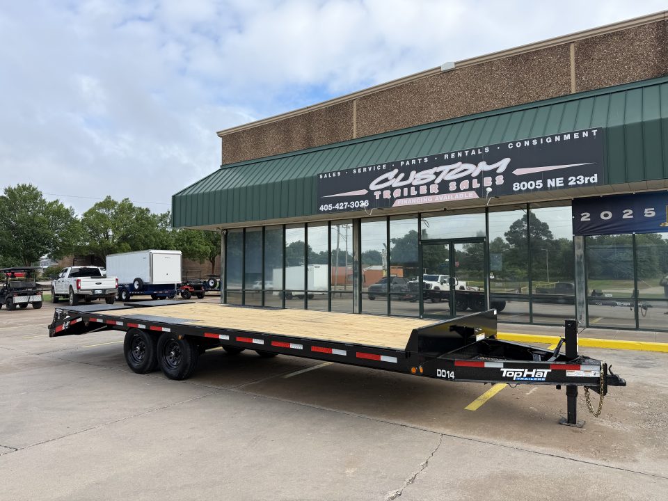 9×24 Equipment Flatbed Trailer