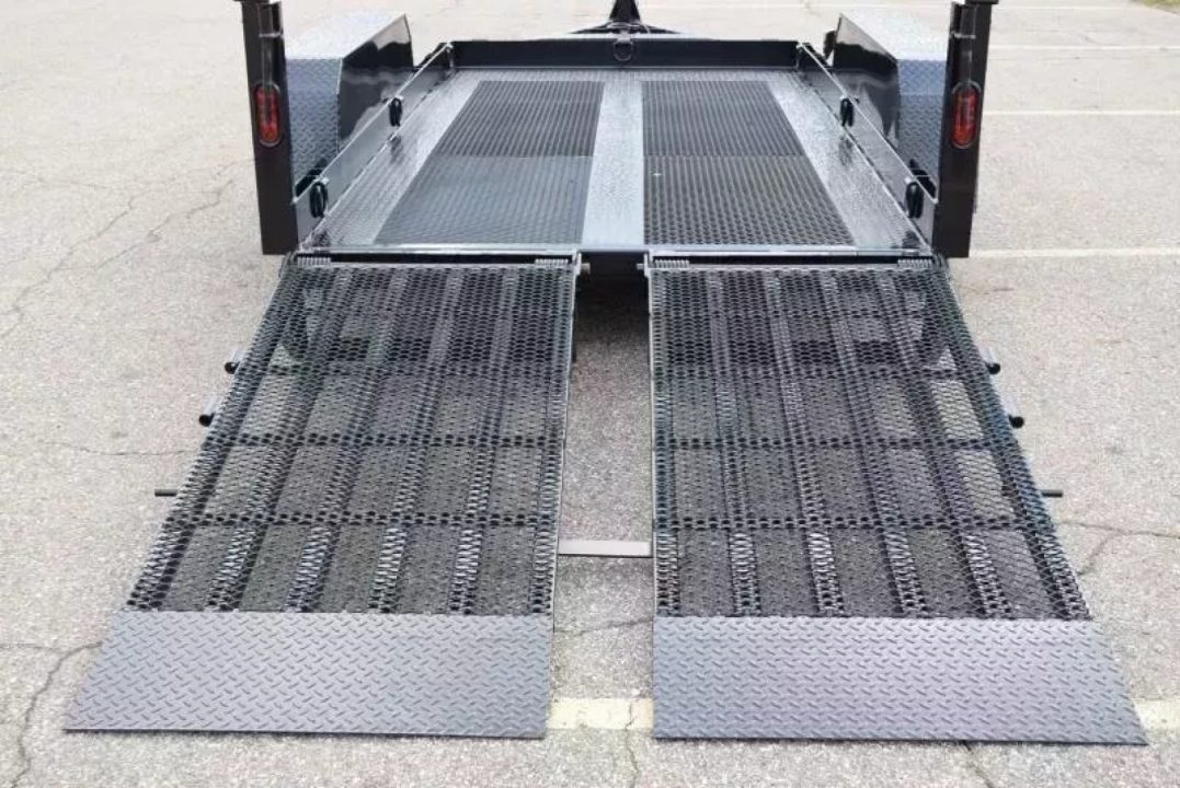 New BND 6x12 SCISSOR LIFT TRAILER w/ 5200LB AXLES