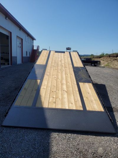 New 2026 Diamond C Trailers DET207 Deckover Tilt Trailer / 15,500 GVWR / 102"x22'