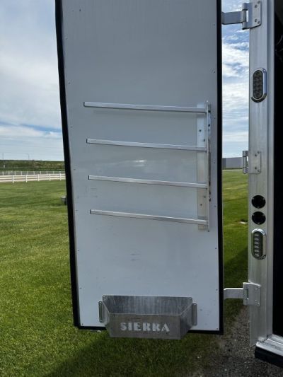 Used 2017 Sierra Trailers 4H 12'6" LQ Horse Trailer