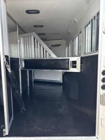 Used 2017 Sierra Trailers 4H 12'6" LQ Horse Trailer