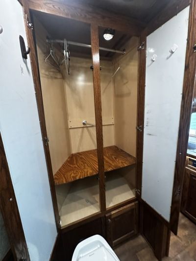 Used 2017 Sierra Trailers 4H 12'6" LQ Horse Trailer