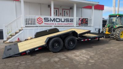 New 2026 CAM Superline 19' (4+15) Lo Pro Extra Wide Split Tilt Trailer (7K Axles!!!)