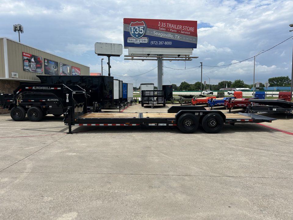 New 2026 Iron Bull TLG 81"x24' Tilt Trailer