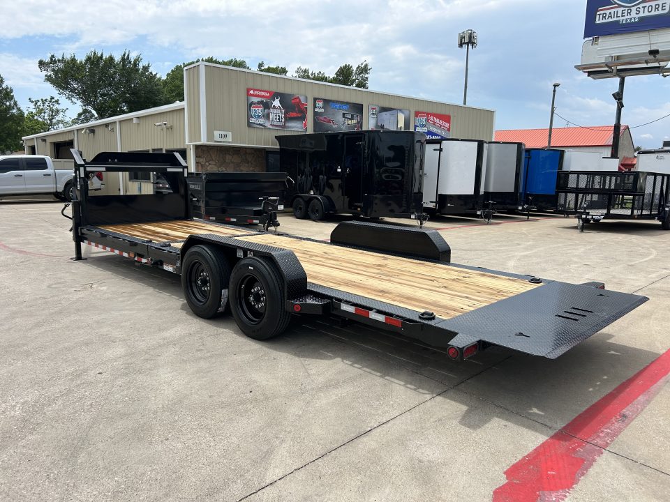 New 2026 Iron Bull TLG 81"x24' Tilt Trailer