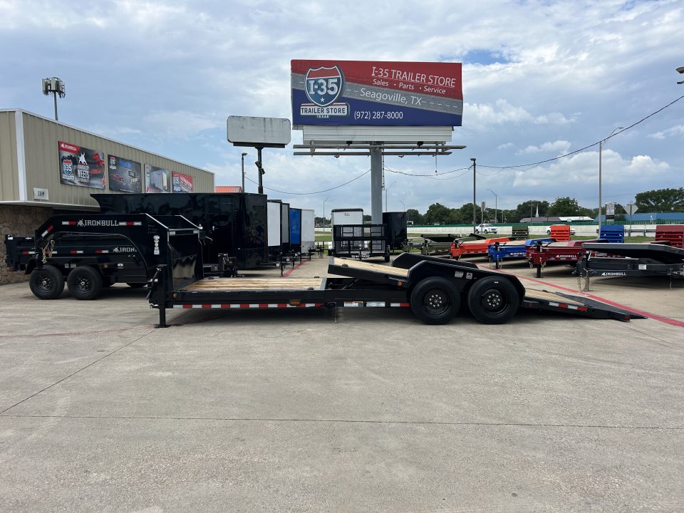 New 2026 Iron Bull TLG 81"x24' Tilt Trailer