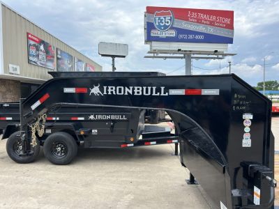 New 2026 Iron Bull TLG 81"x24' Tilt Trailer