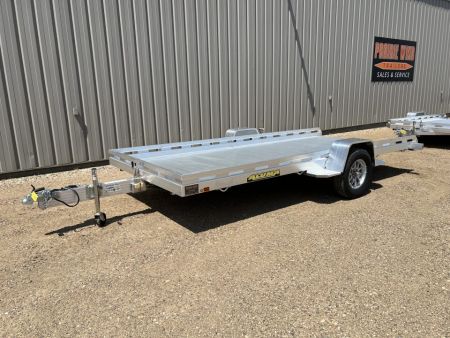 New 2027 Aluma 15' Tiltbed 7815S Aluminum Utility Trailer