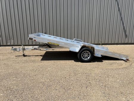 New 2027 Aluma 15' Tiltbed 7815S Aluminum Utility Trailer