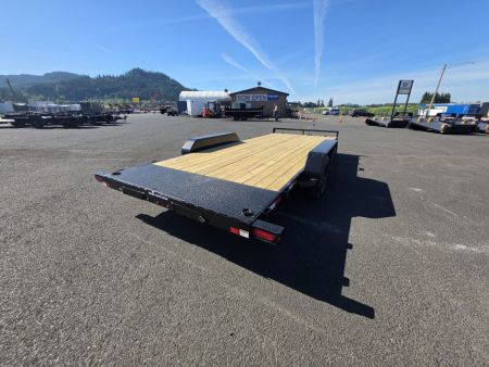 New 2026 Sure-Trac 7x18 Flatbed Car Hauler 7K GVWR