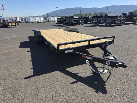 New 2026 Sure Trac 7x22 Flatbed Car Hauler 10K GVWR
