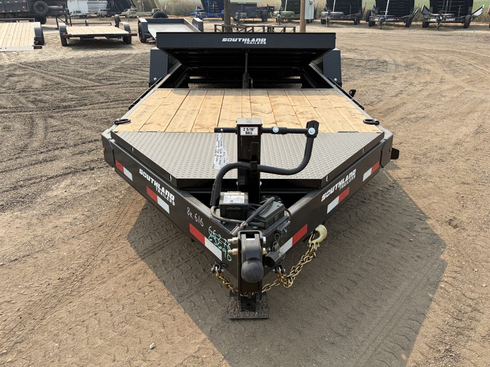 New 2026 Southland 7x22 16/6 16k Split Deck Tilt Trailer