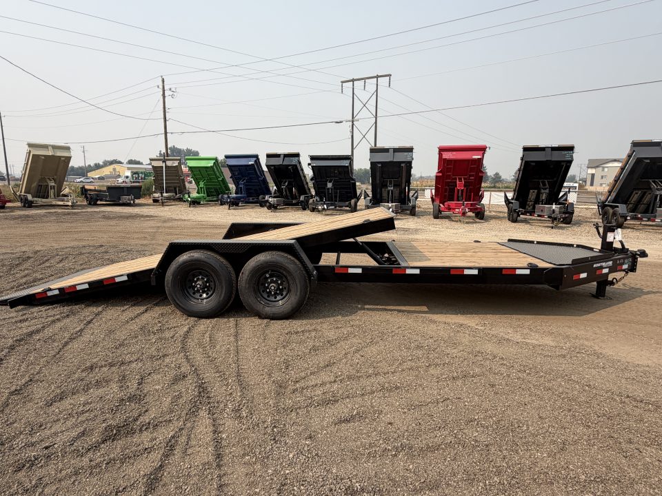 New 2026 Southland 7x22 16/6 16k Split Deck Tilt Trailer